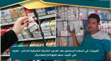تغييرات في أسعار السجائر بعد تعديل الشركة الشرقية للدخان.. تعرف على تثبيت سعر كليوباترا ومونديال